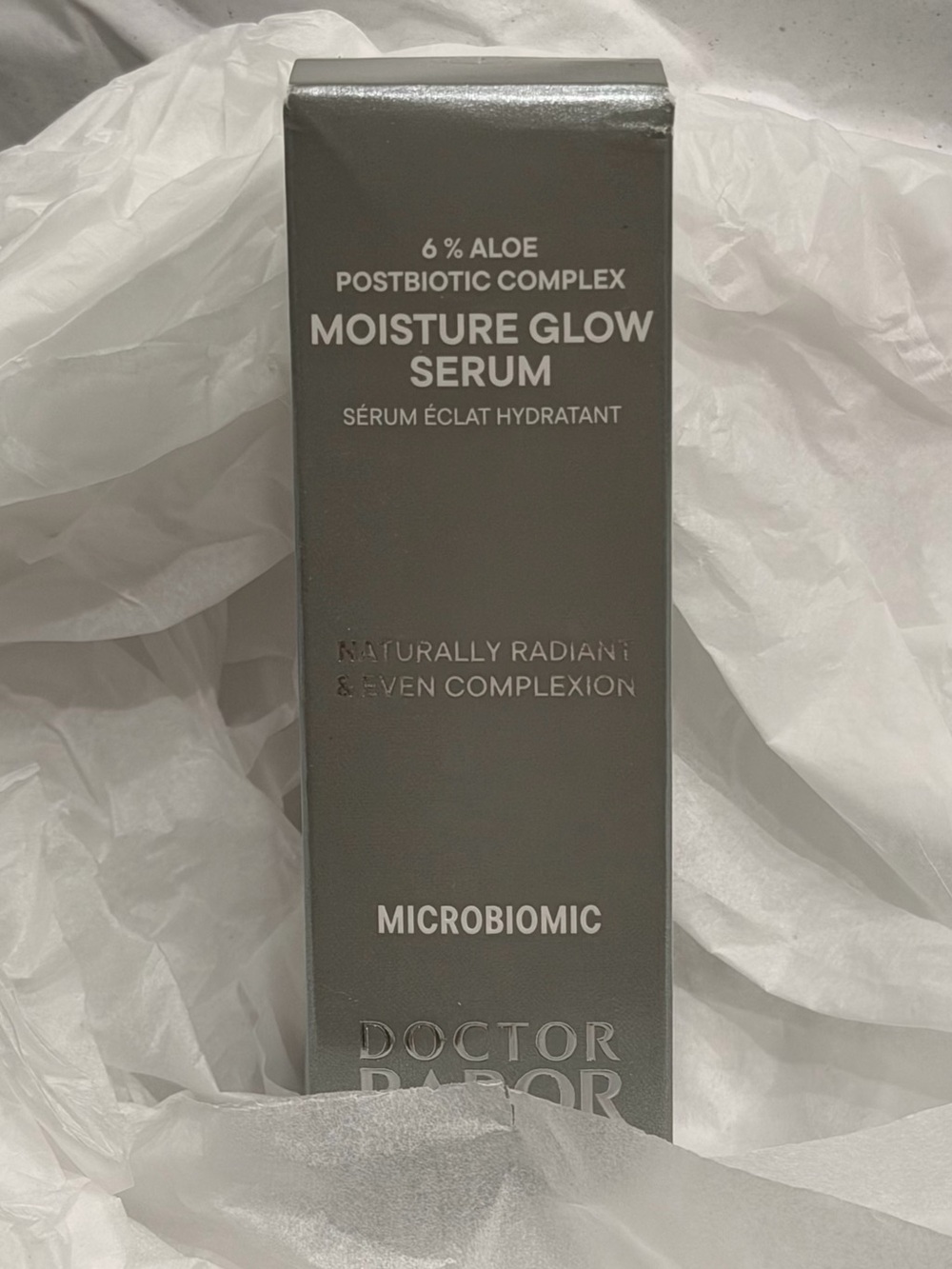 NWT. Doctor Babor Microbiomic Moisture Glow Serum, 30ML